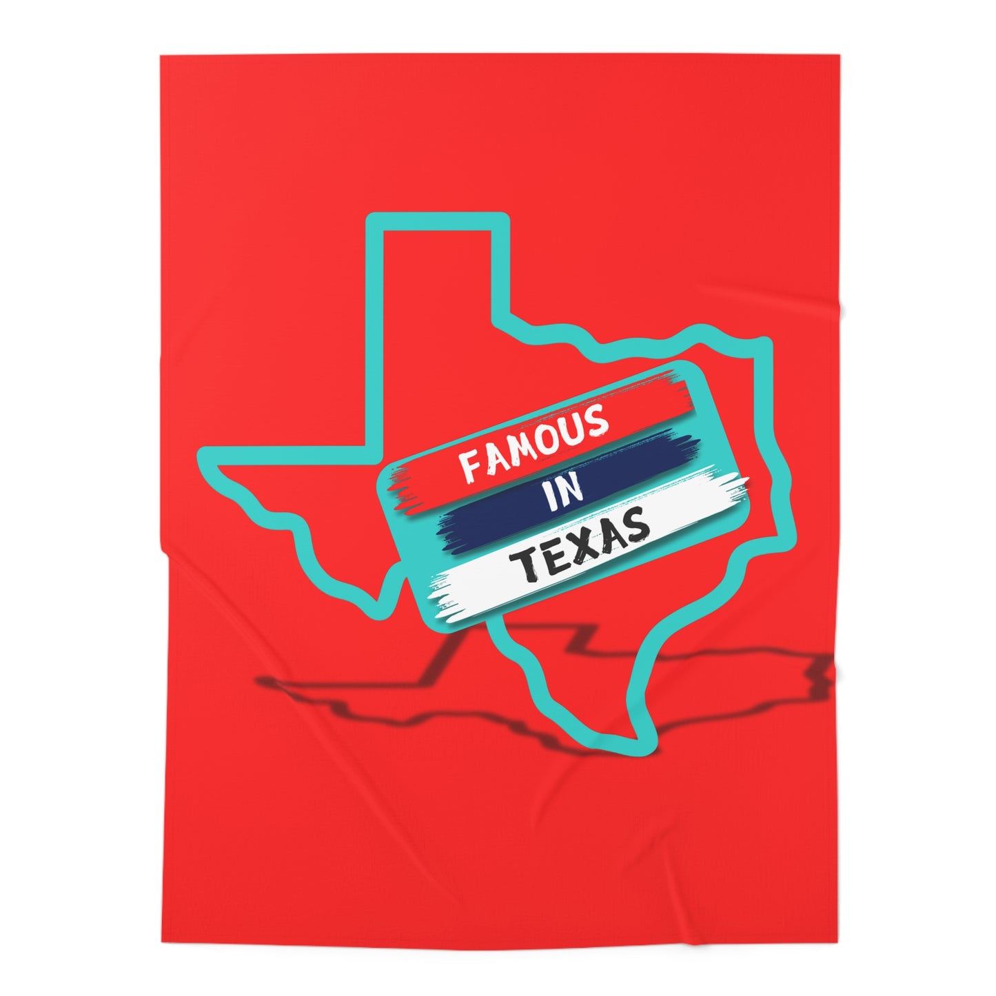 Official Famous in Texas Baby Swaddle Blanket