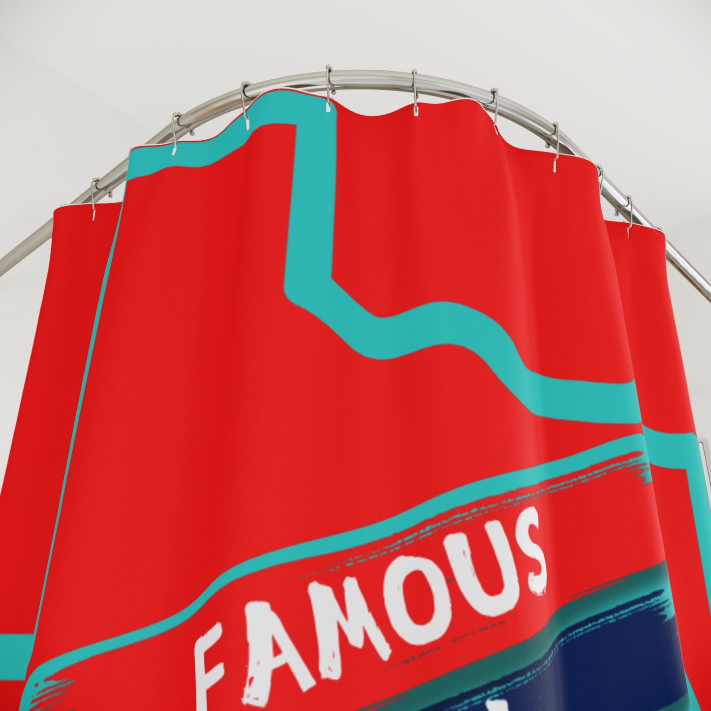 Famous In Texas Shower Curtains