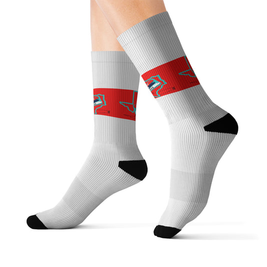 Official Famous in Texas Sublimation Socks