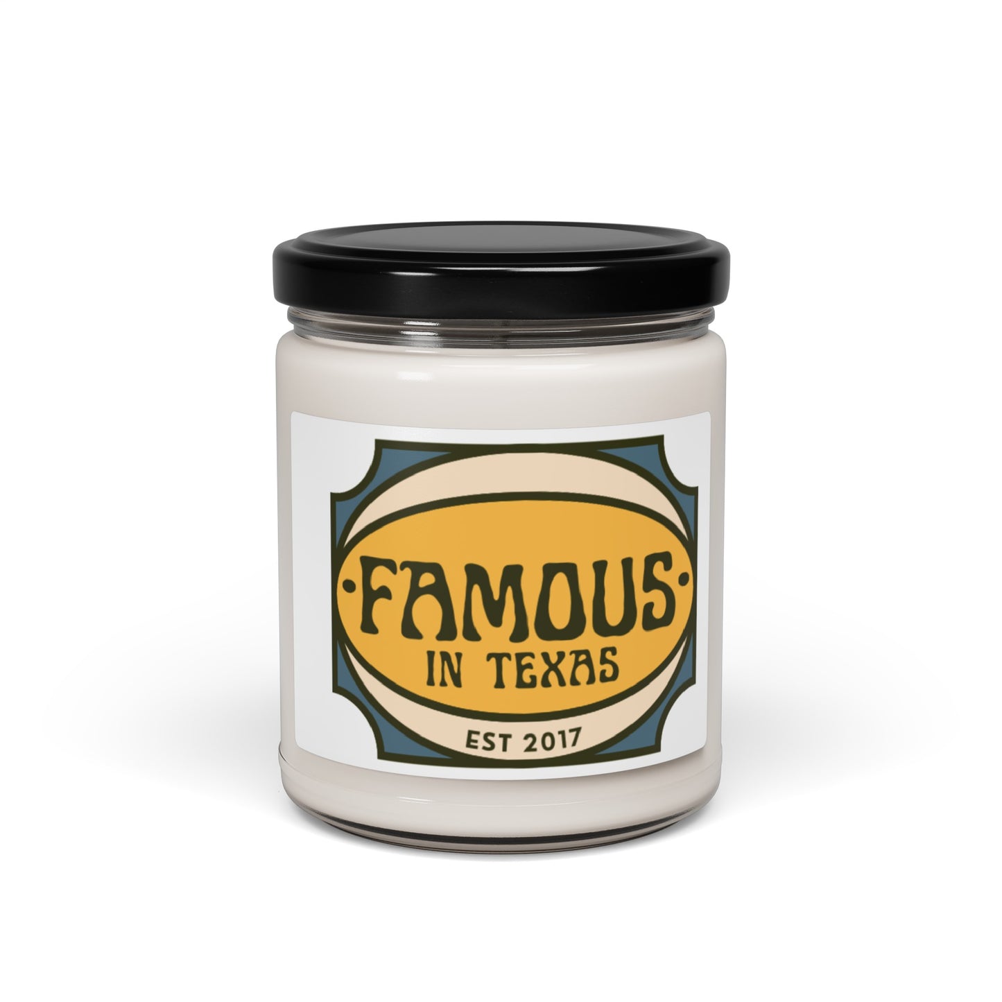 Famous In Texas Scented Soy Candle, 9oz