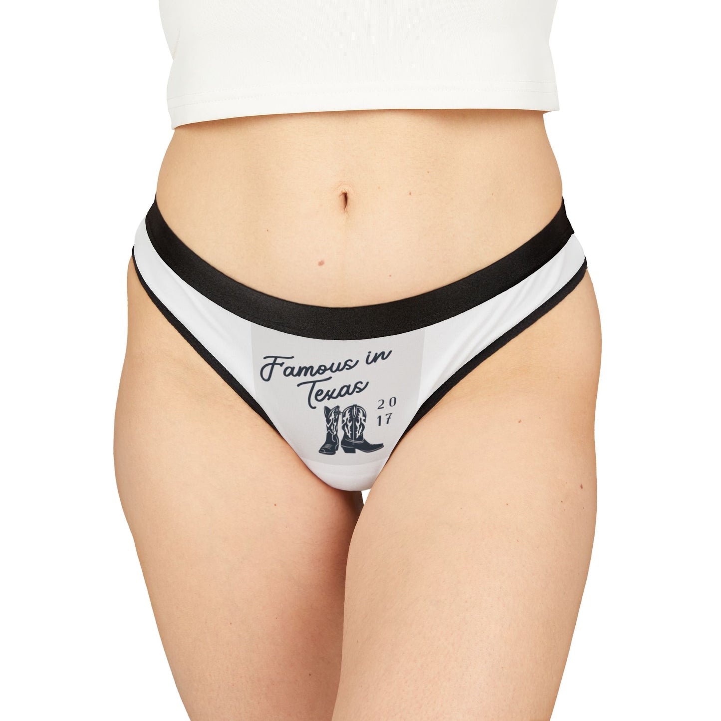 Famous in Texas Women's Thongs (AOP)